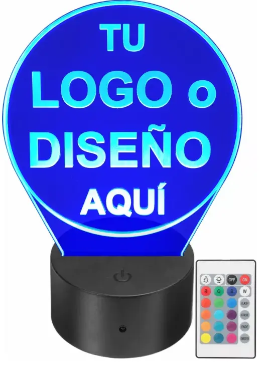 Lámpara Led Personalizada