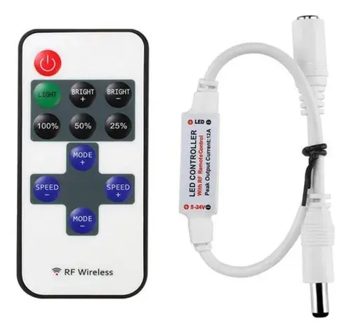 Dimmer 12 volts con control remoto